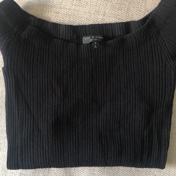 Rag & Bone Donna Shoulder Top - Picture 7 of 9